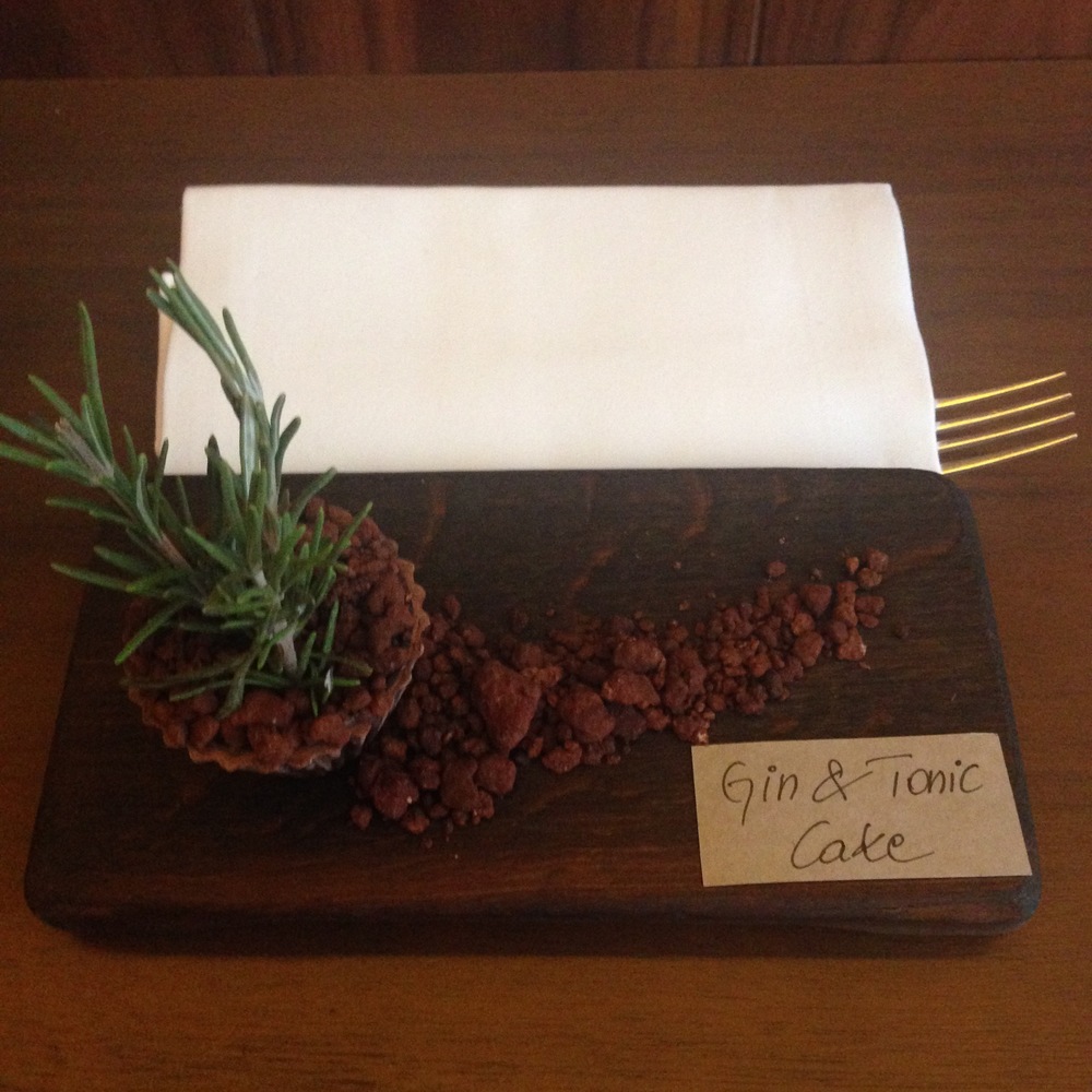 Gin & Tonic cake, The London EDITION