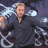 I made this a few years ago in a very lonely, unemployed time in my life. The green-screen was just a sheet I hung in my bathroom. Which was the only room with a working lightbulb at the time. You can't really tell, but I'm wearing cut-off sweatpants. Much like this gif, I made my cut-off sweatpants one afternoon when I was trying not to think about my empty inbox. I thought to myself, "You know what? Bump sweatpants. Everyone has sweatpants. I want some sweatshorts." And I spent the afternoon sketching up a business plan for a boutique Etsy shop that exclusively sold hand-cut sweatshorts. It was going to be called "Sweetshorts." It was going to be a thing. A hashtag, even. It was going to pay my bills and put some chicken in my rice. But then I realized I'd have to buy sweatpants to make Sweetshorts a reality. And, just like Grandpap never used to say, "Hey, dumbass. If you don't have the money for lightbulbs, you don't have money for sweatpants."