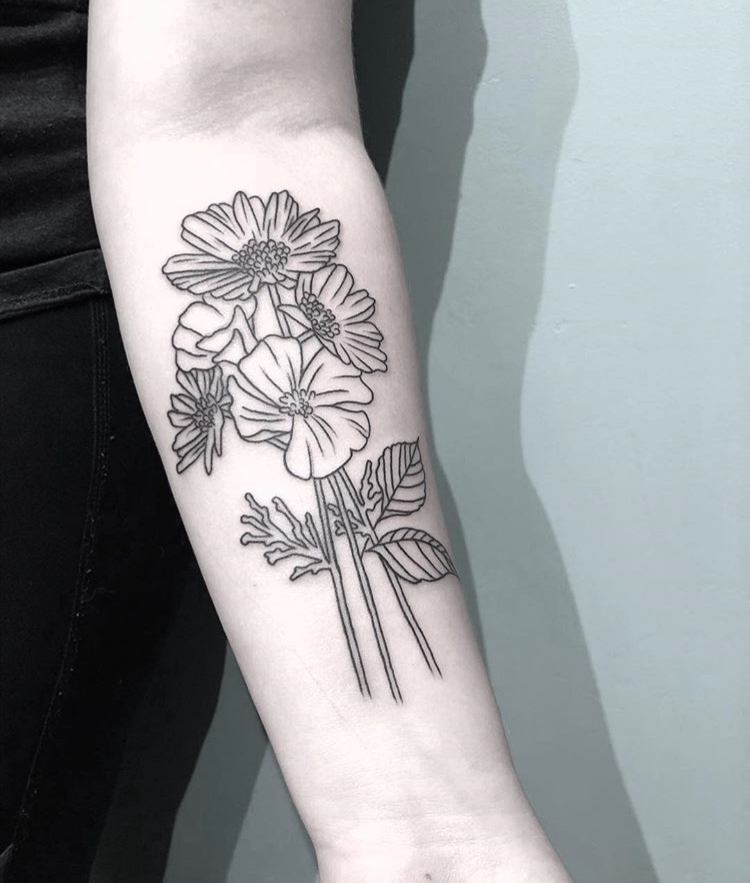 Tattoo by David Flores. Contact him at asthecollective@gmail.com for appointment inquiries. 