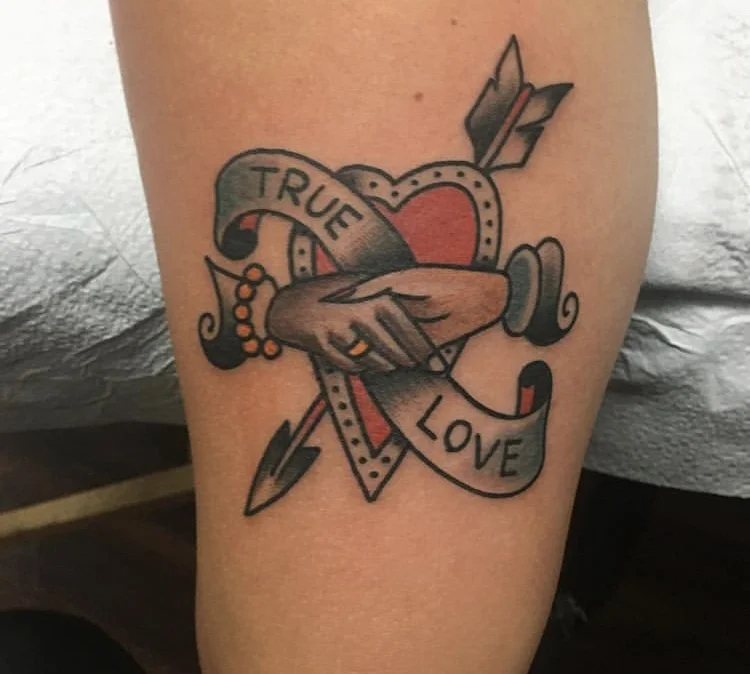 Tattoo by Aaron Mason.