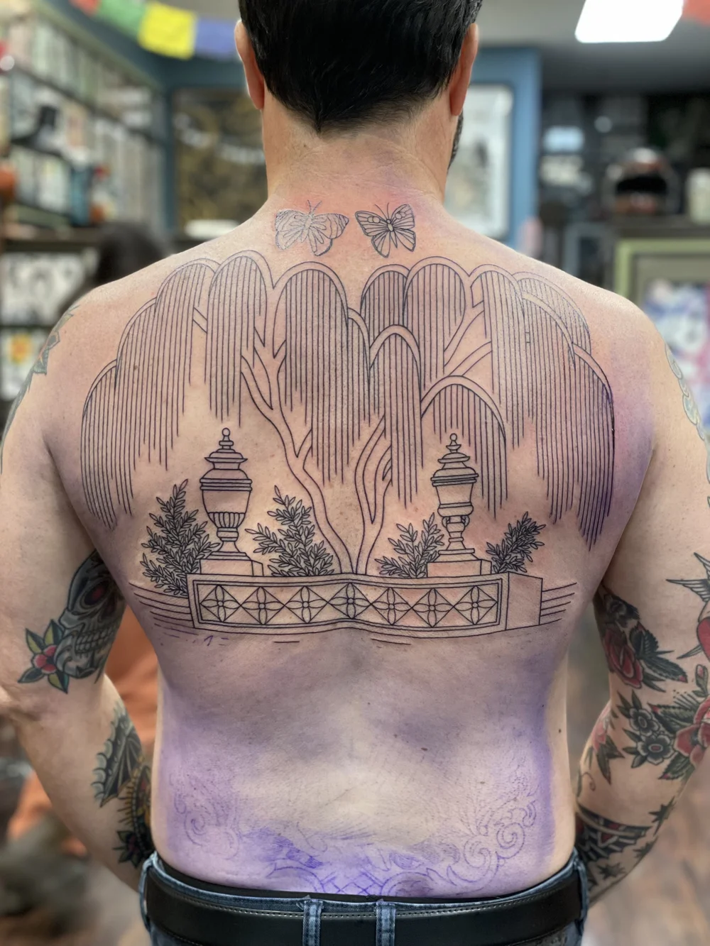 Interested in Getting a Backpiece? — Old Rose Tattoo