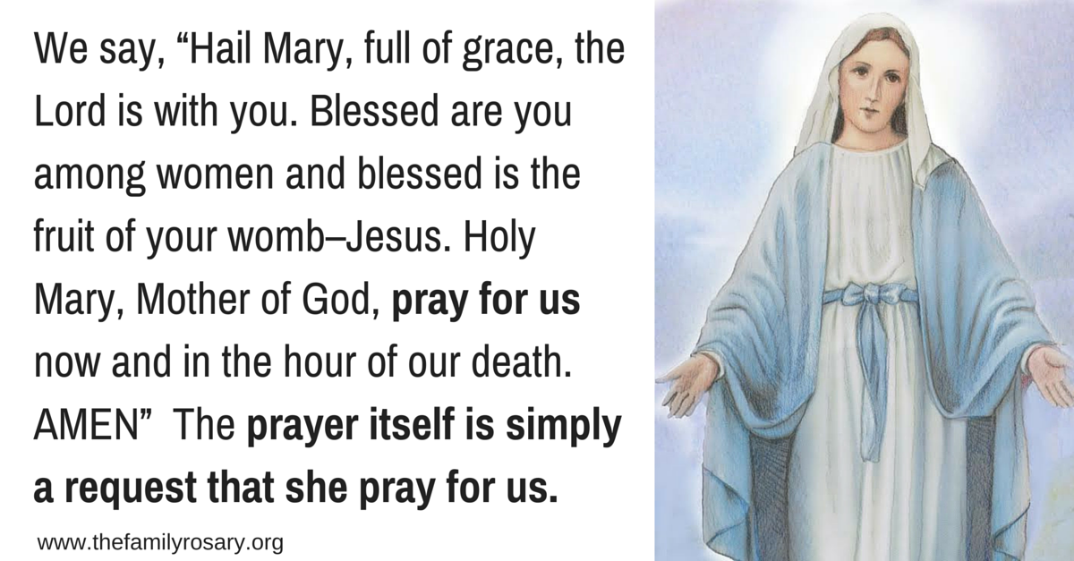Do Catholics Pray to Mary?