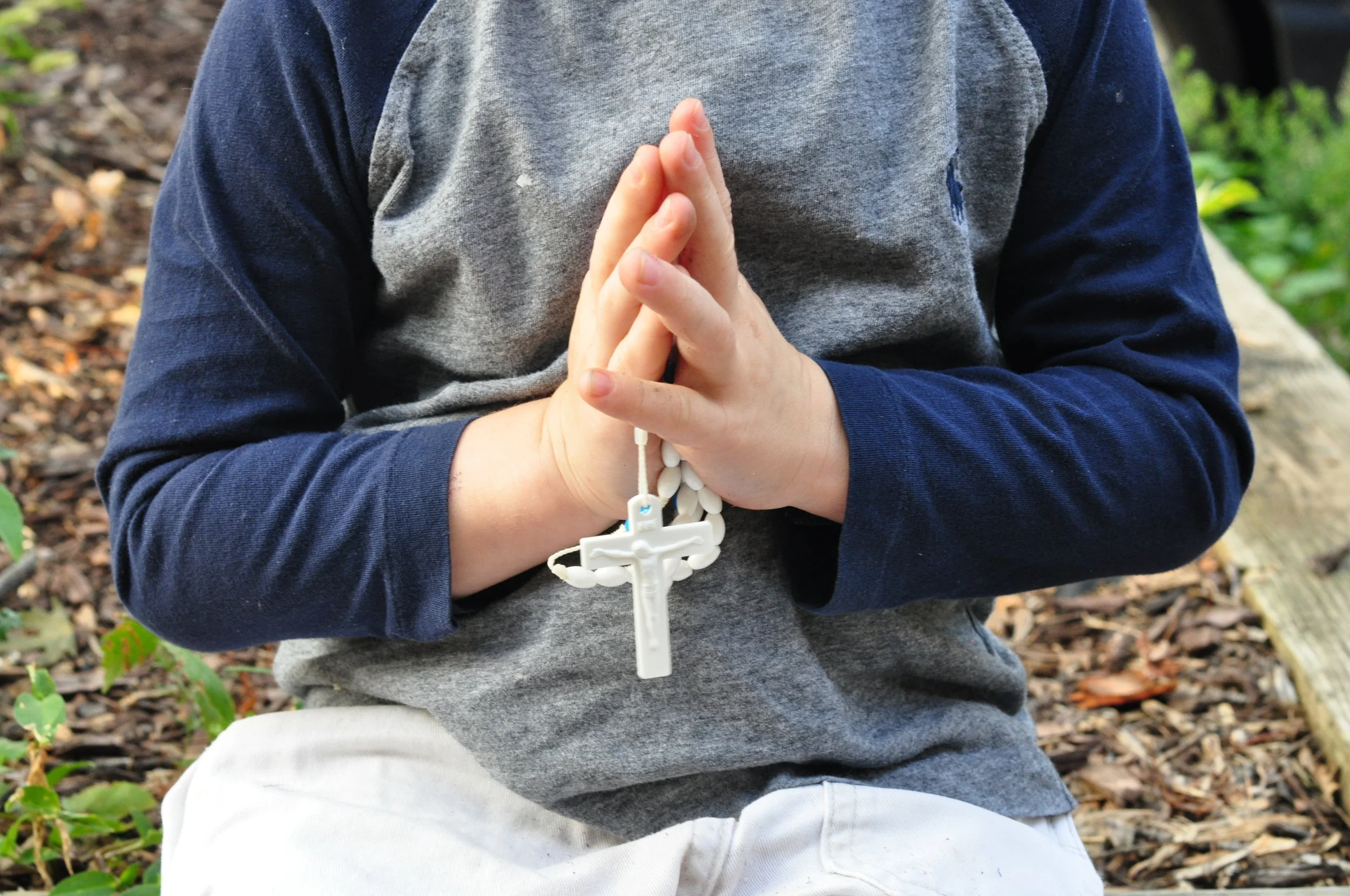 How to pray with kids