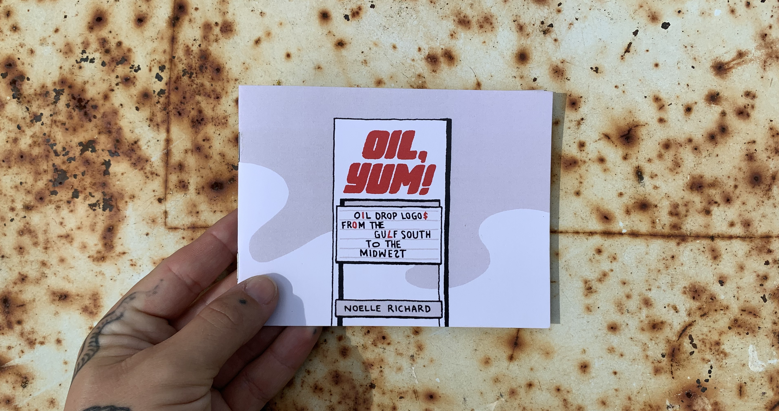  16-page digitally printed zine, saddle stitch, 2025 