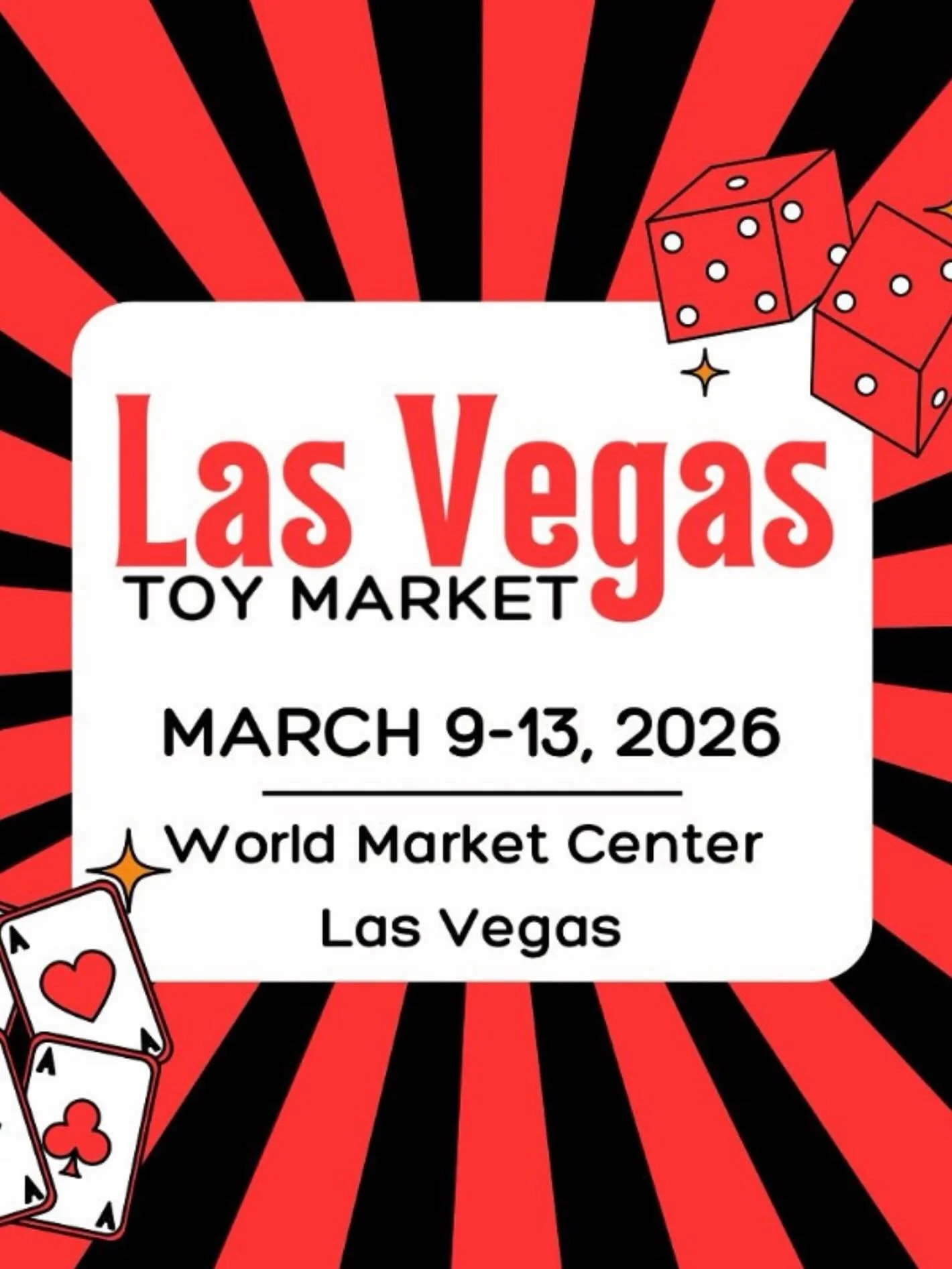 Las Vegas Toy Market, and Spring Buying Event takes place March 9&ndash;13 at the World Market Center Las Vegas! From beautifully illustrated books to design-forward plush, and interactive games, our collections support the full children&rsquo;s cust