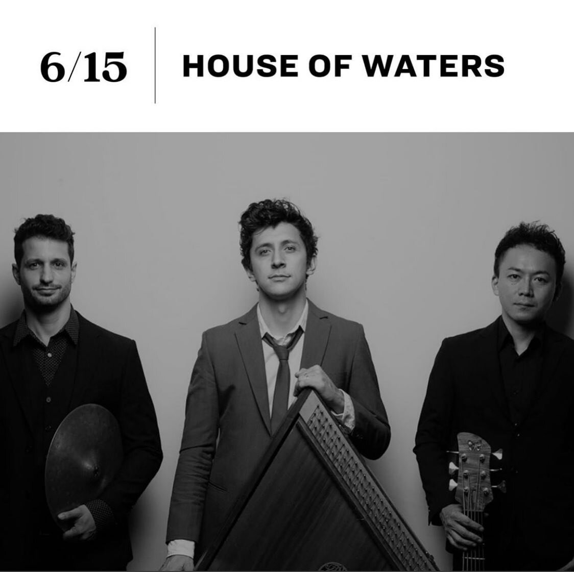 WEDNESDAY!

I&rsquo;m back at Listening Room with Normal Mode opening for House of Waters!

They are a stellar trio of musicians that just released their new album on Ground Up Music (Snarky Puppy&rsquo;s label)! We&rsquo;re looking forward to a grea
