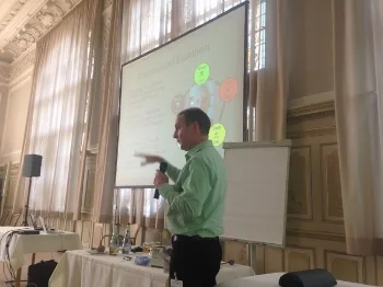 CT Holman teaching at the TCM Kongress in Rothenberg, Germany