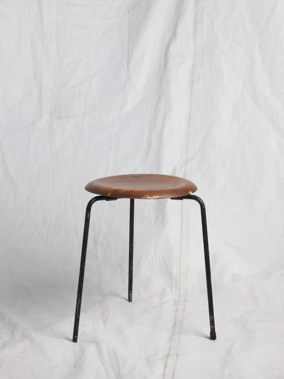 ST097 FRITZ HANSEN DOT STOOL 13" DIA x 17.5" H $75/week