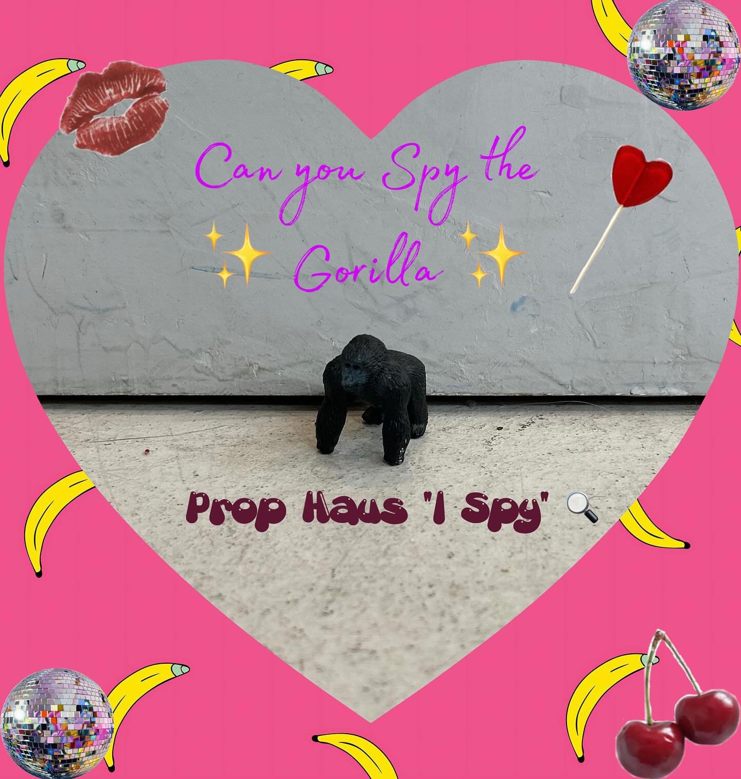 It&rsquo;s another round of Prop Haus &ldquo;I Spy&rdquo;!!

Can you spot the 🦍 ?