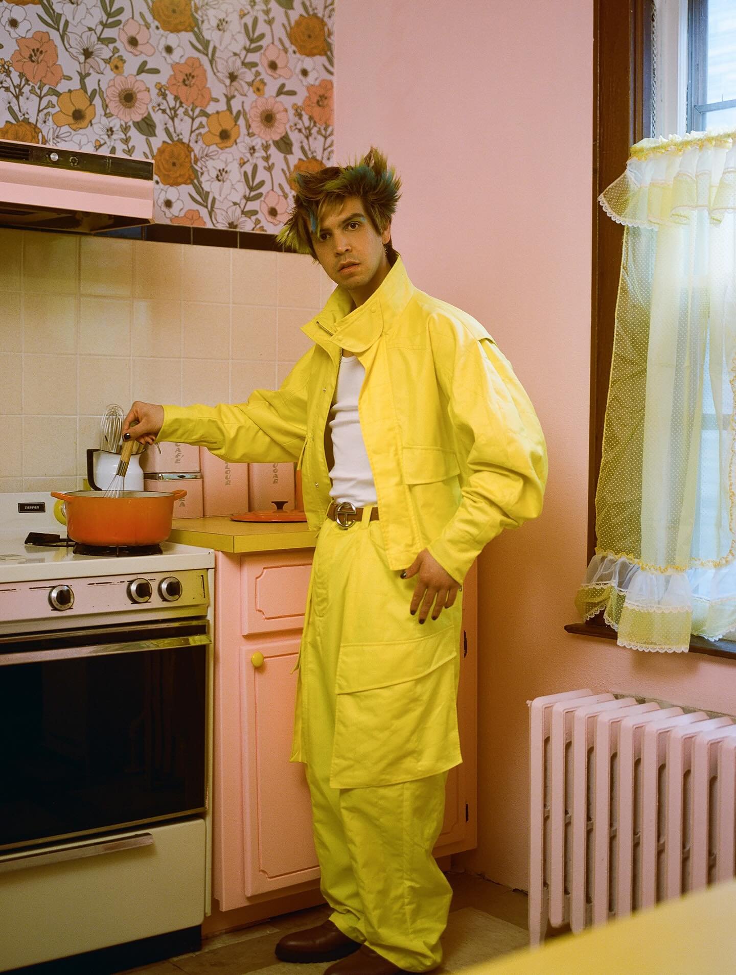Julio Torres in the Ridgewood Time Capsule for Tidal Mag