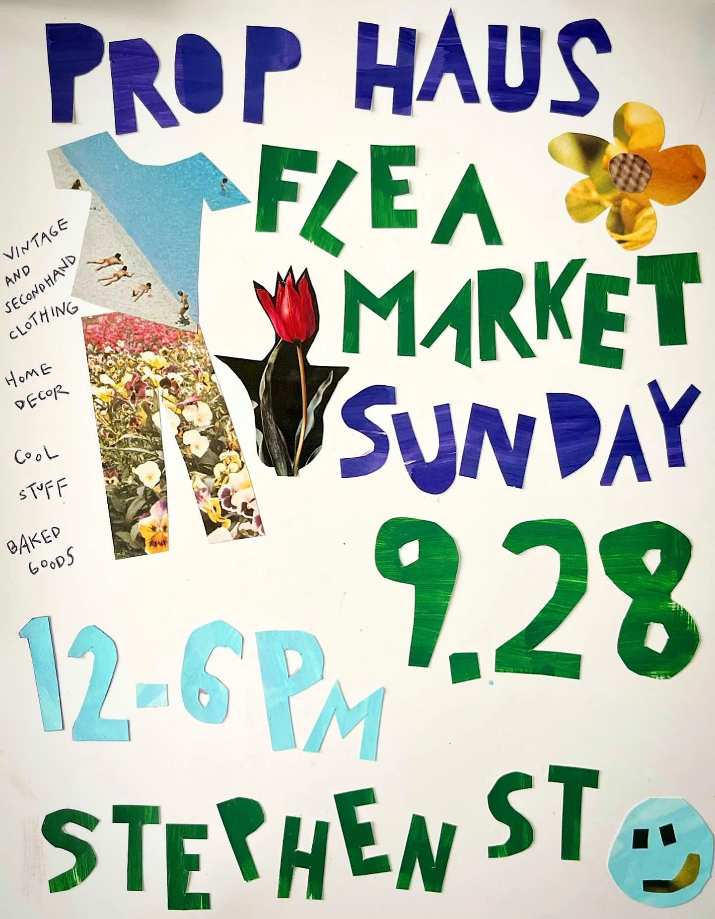 SEE YOU ON 9.28 FOR THE PROP HAUS FLEA!