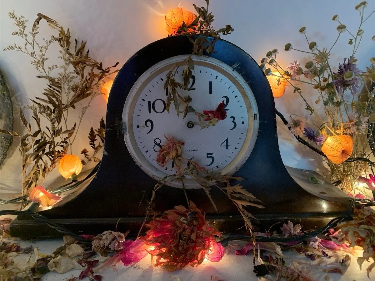 What is time? ⏳ Is it real? 🌌
Once upon a time we knew ourselves through the rhythms of the sun and the patterns of the stars. And while we secretly embrace the timelessness of beauty and wonder, we urge you to become a Secret Member before 11:59pm 