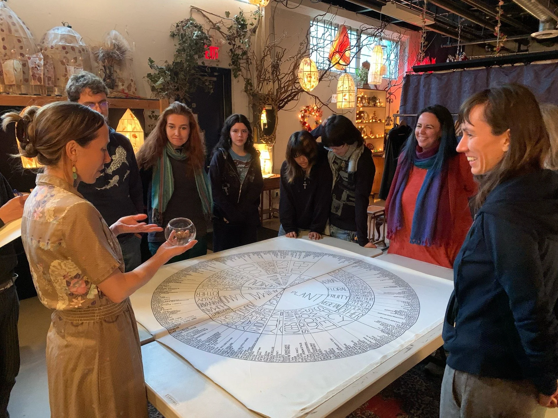 ✨ Another fabulous foray into our Secret Salon Series, this evening of curiosity, creativity, and unexpected aromas filled Secret Headquarters with inspirations derived from
the fantastical world of fungi. 🌿🔍

Participants explored and experienced 