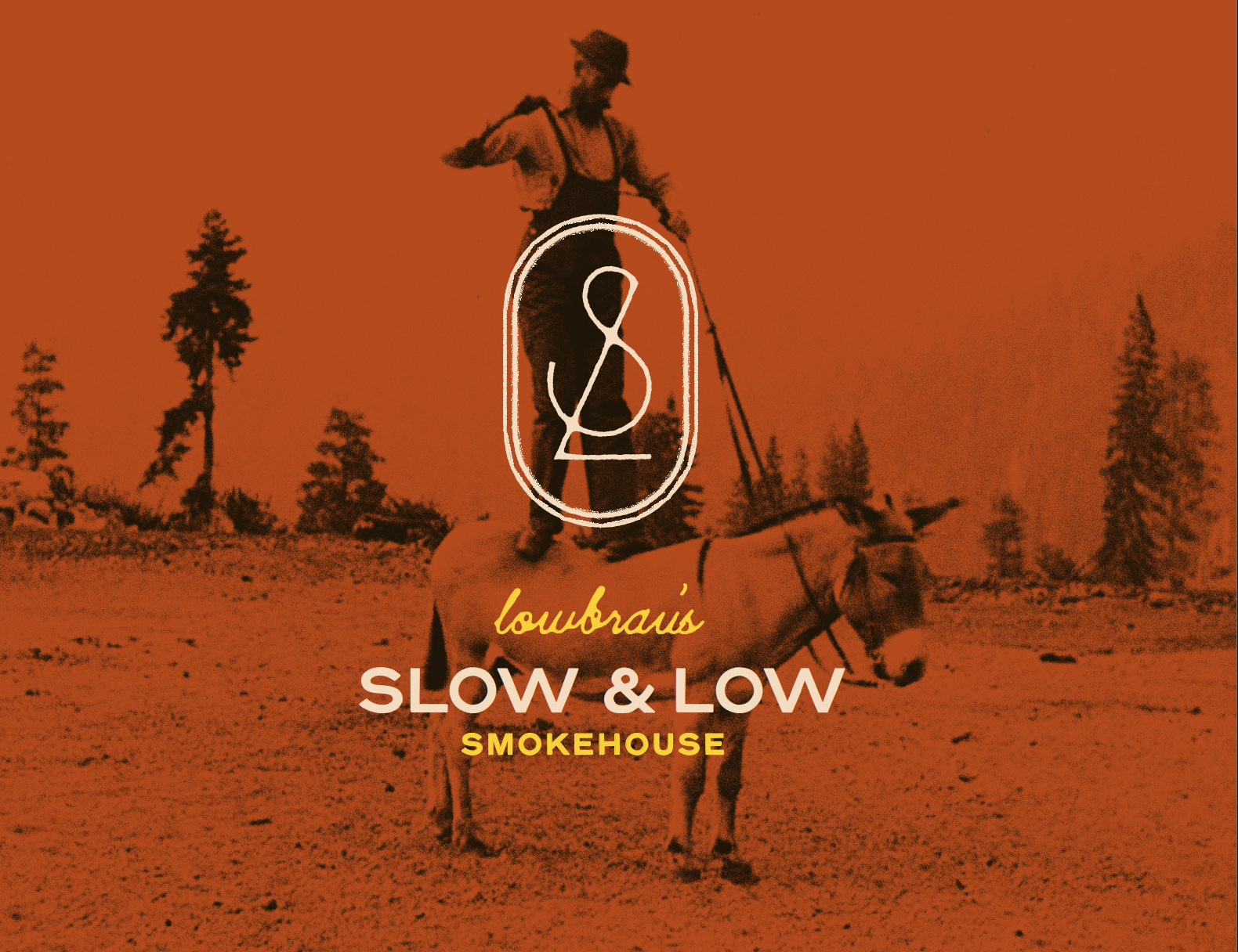 Slow & Low Smokehouse Branding