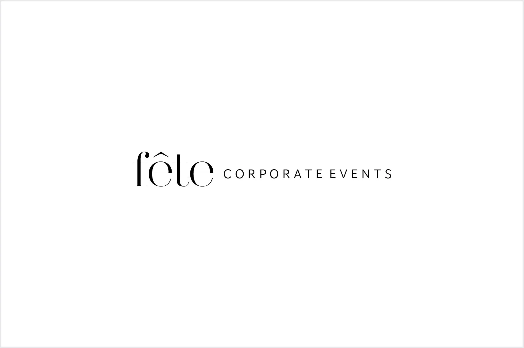 Fête Corporate Events logo
