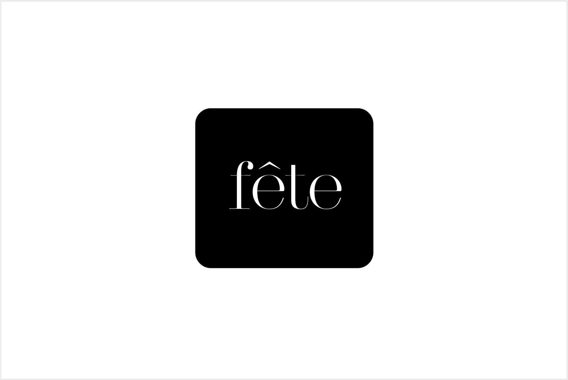 Fête Corporate Events alt logo