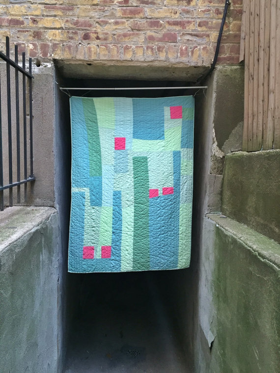 Hanging in the alleyway behind our Brooklyn apartment