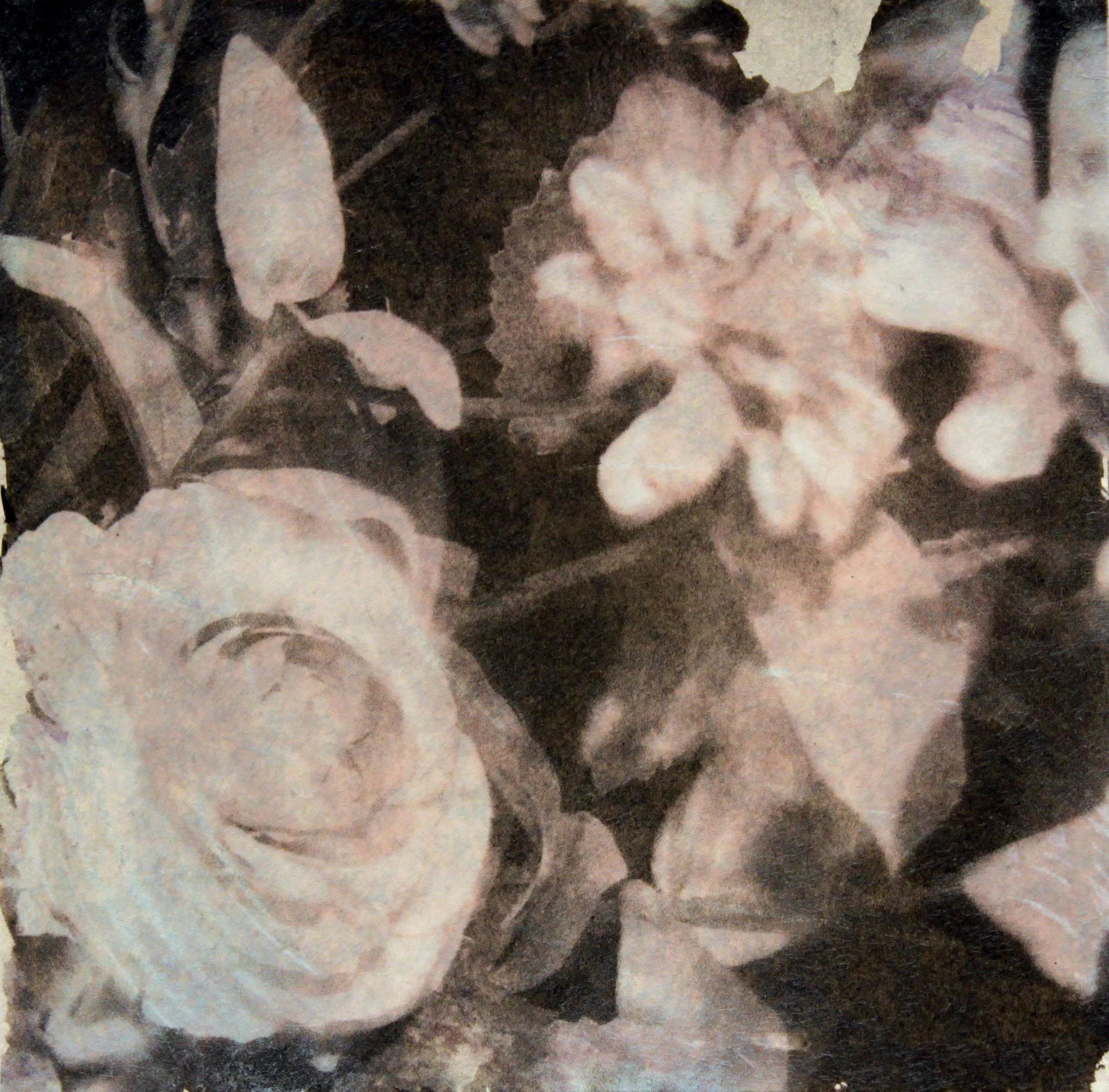 "Cemetery 1," 2013, mixed media, 5x5 in.