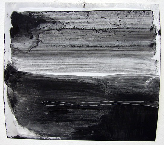  "Ab 6," 2012,&nbsp;charcoal and gesso on mylar 