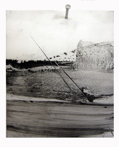  "Ab 15," 2012,&nbsp;charcoal and gesso on mylar 