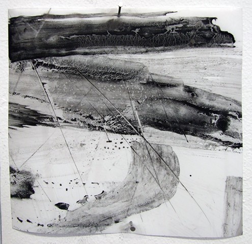  "Ab 20," 2012,&nbsp;charcoal and gesso on mylar 