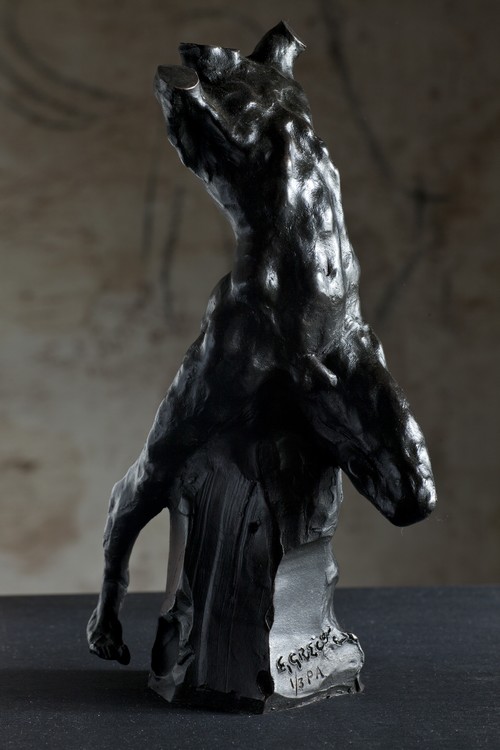  "Slancio Premiere Version," 2000, bronze, 24x7.5x14 in. 