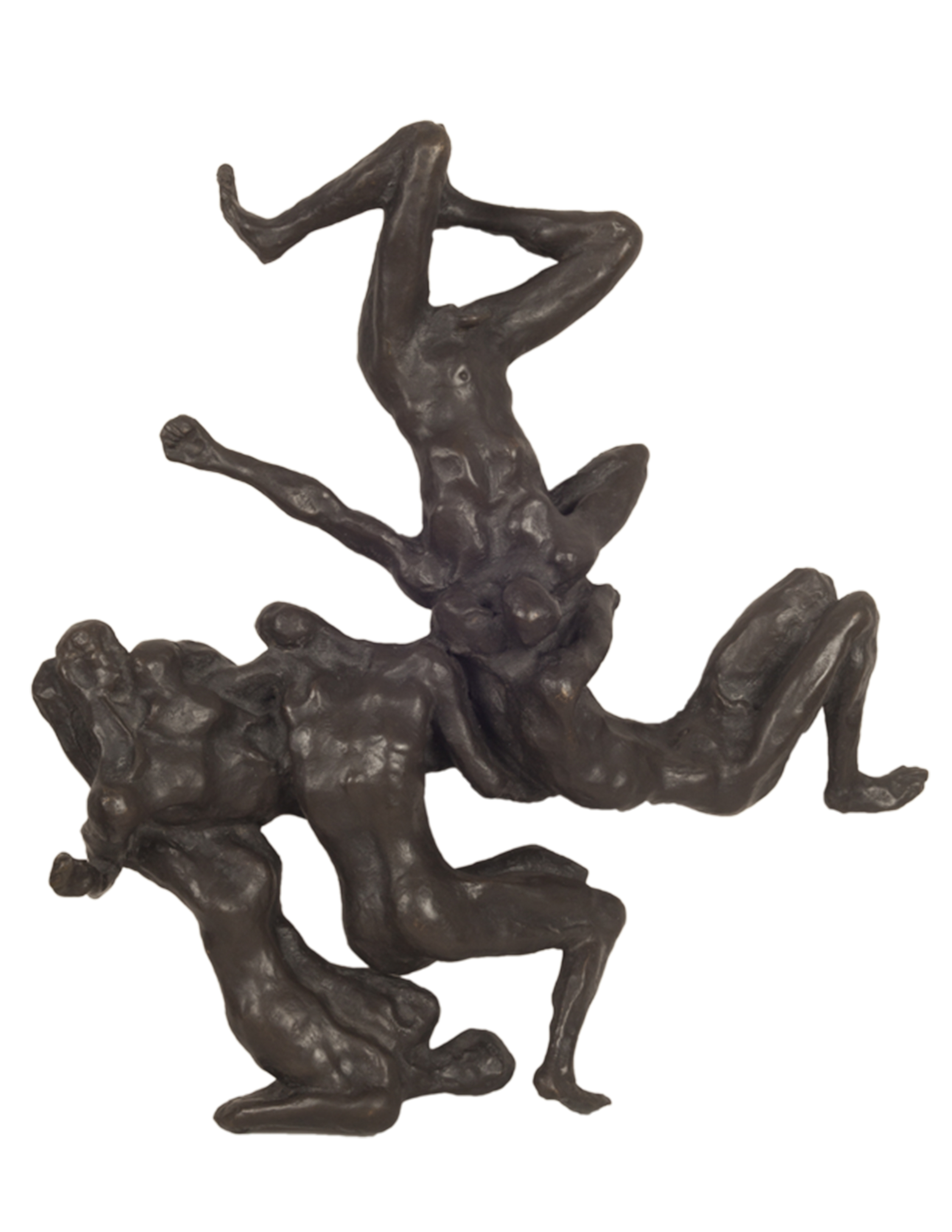  "Debacle IV," 2006, bronze,&nbsp;17x15x3 in. 