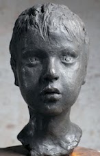  "Giordano," 2000, bronze, 11x7x7 in. 