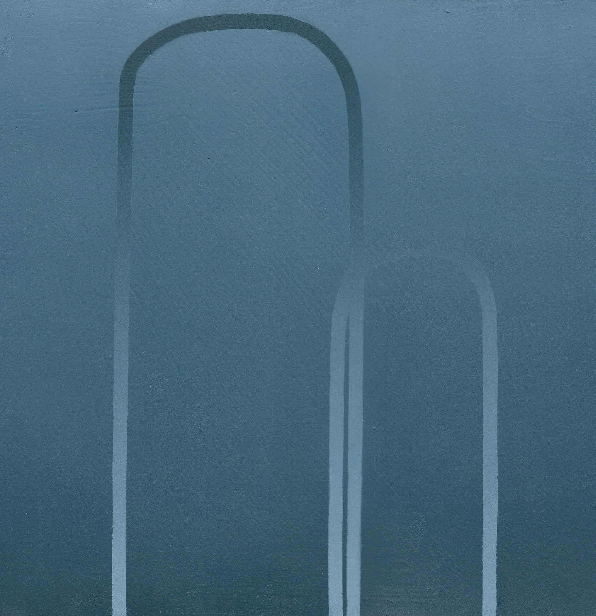 "Sonnet Seven," 2015, oil on paper, 10x10 in.