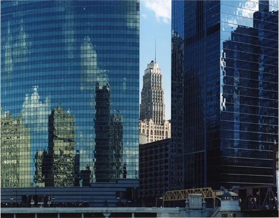 "West Wacker Drive," 2006, photograph, 32x40 in.