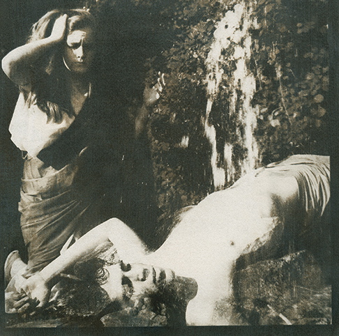  "Acis et Galatee," 2011, gum and cyanotype, 11.8x11.8 in. 