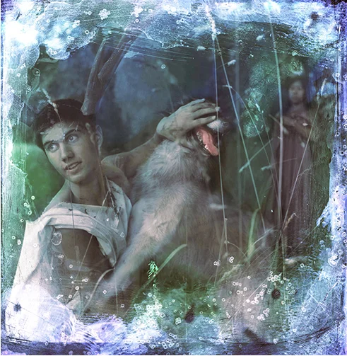 "Diana et Aceton," 2012, color c-type print, 49.25x49.25 in.