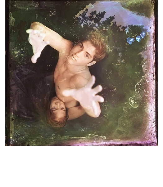 "Hermaphrodite and Salmacis," 2012, color c-type print, 49x49 in.