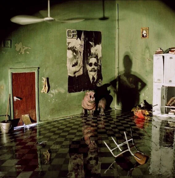 "Le Bureau," 2000, c-print, 8.5x8.5 in.