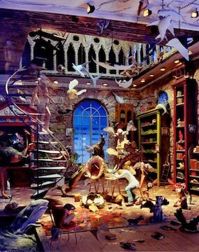 "Cornucopia," 2004, c-print, 18x18 in.