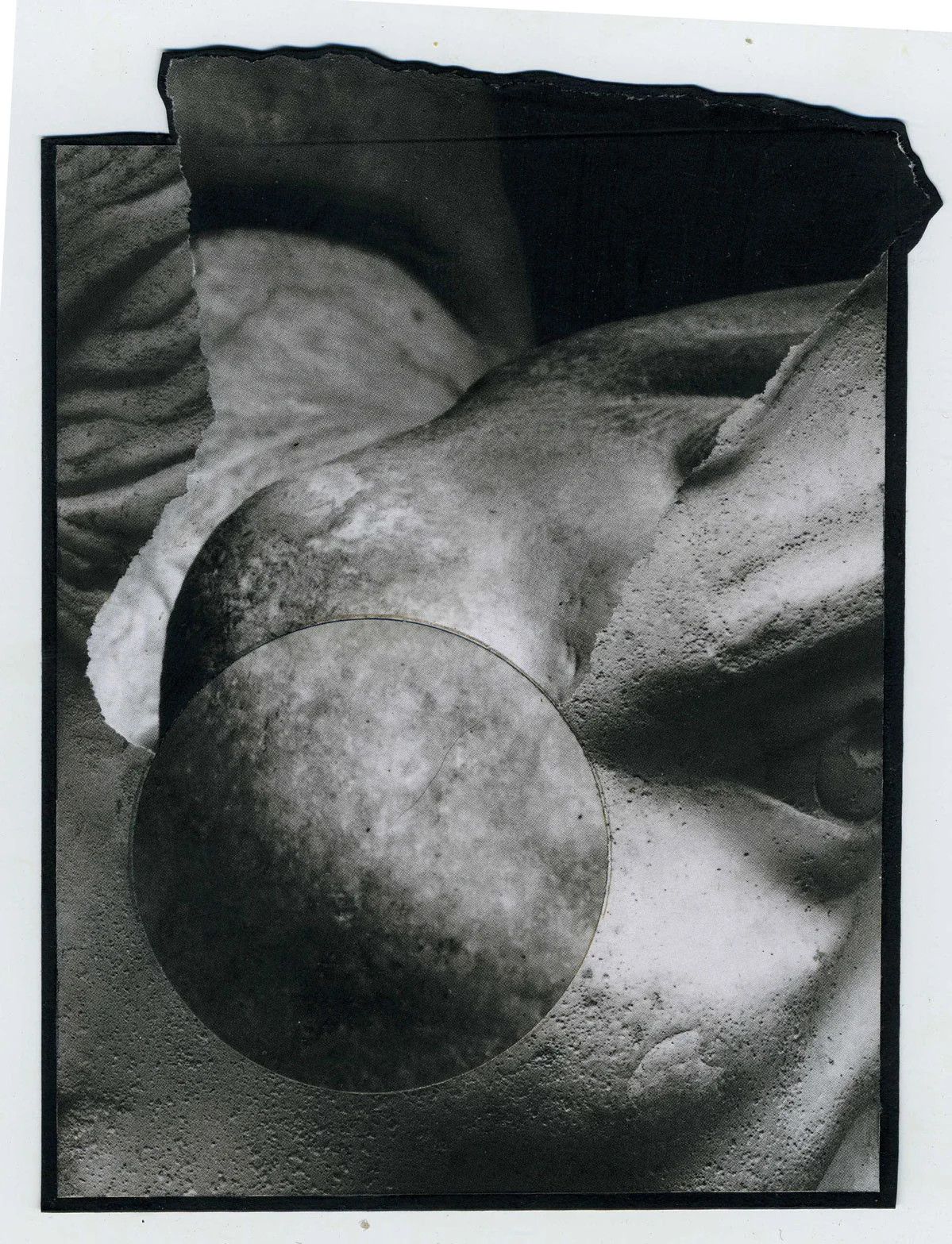 "Untitled #5," 2015, collage on paper, 4.75x3.5 in.