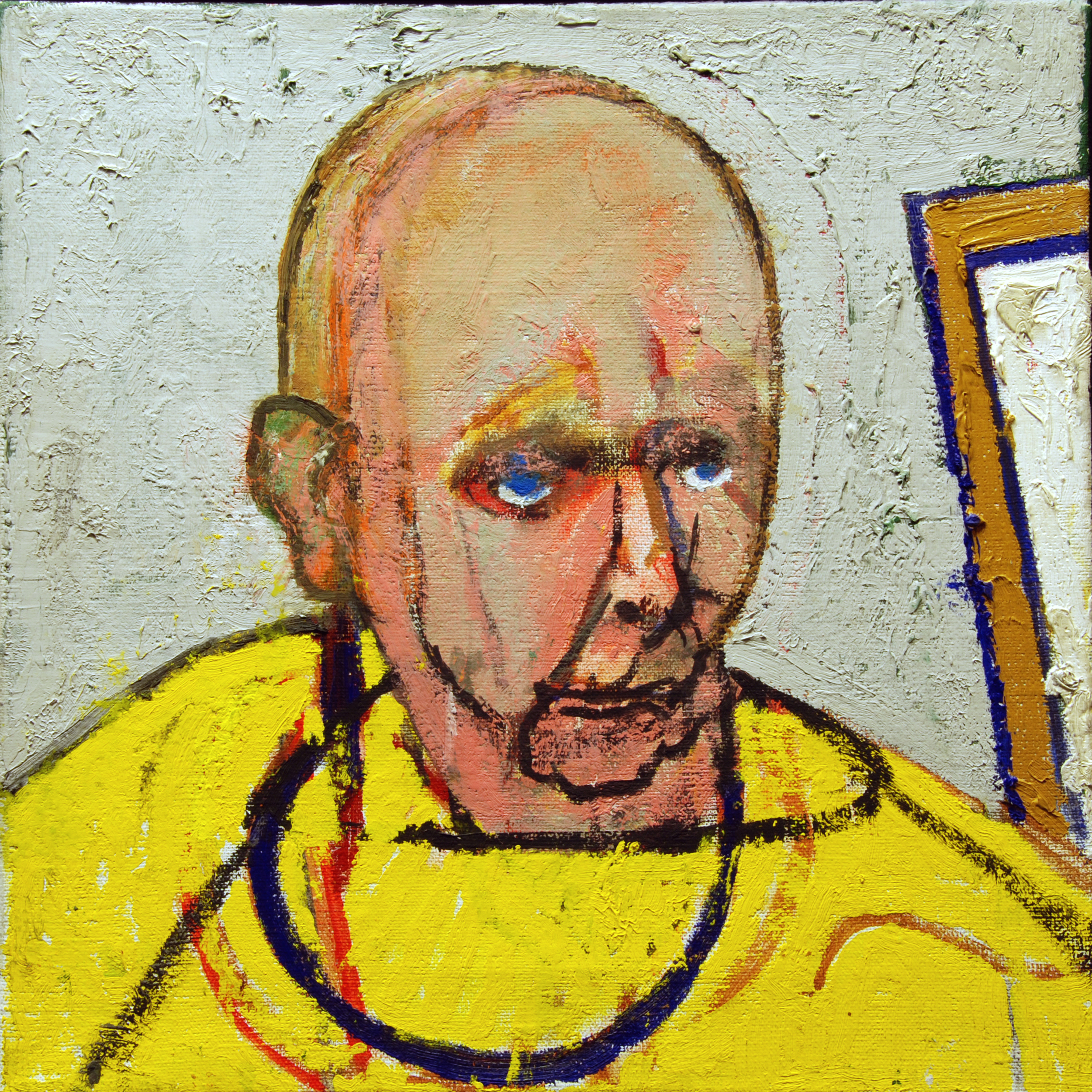  "Self Portrait (Yellow)," 1997, archival ink jet print, 14x14 in. 