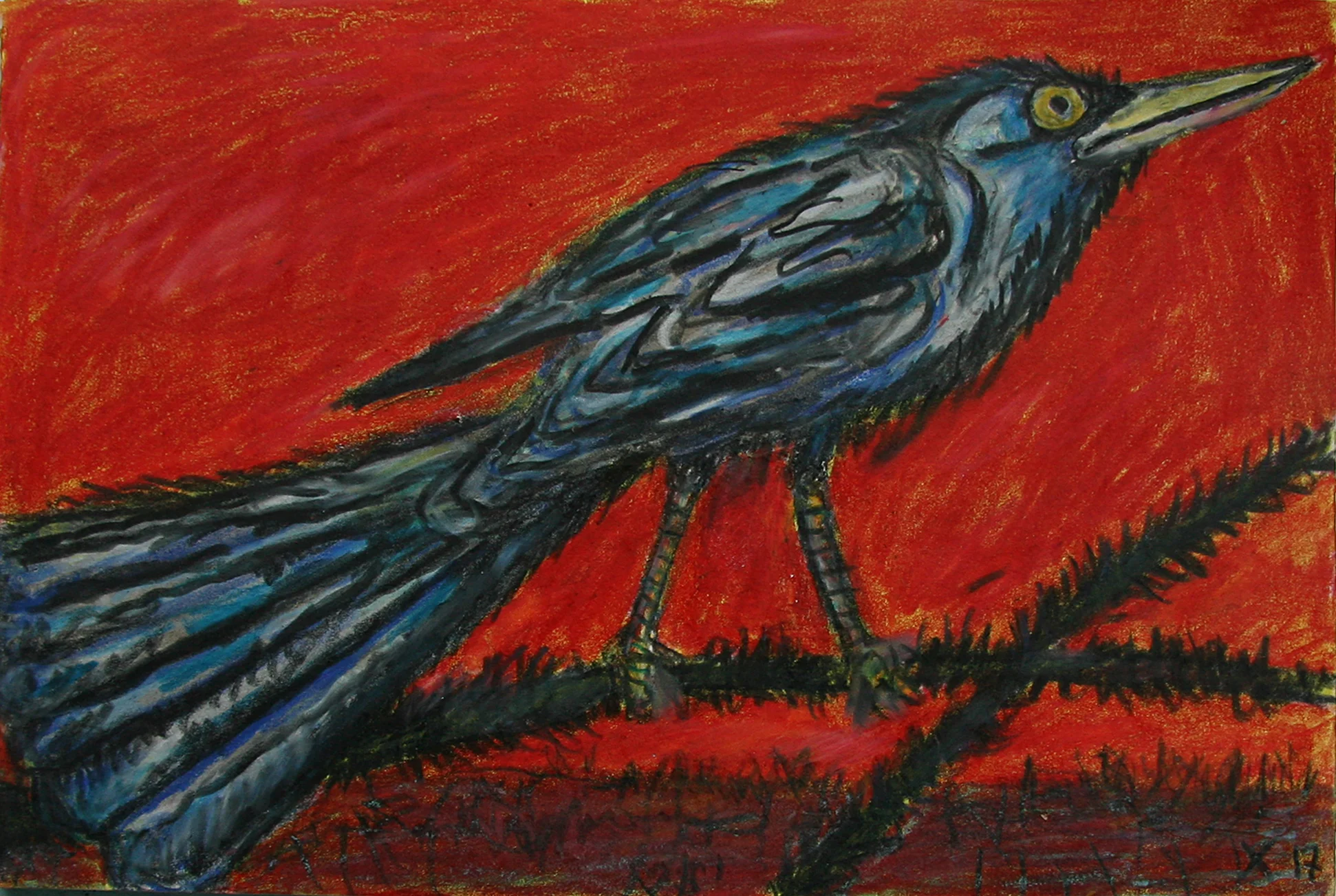 Grackle Red