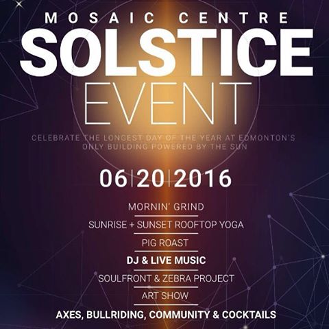 Calling all E TOWN GRINDERS! come on out to @themosaiccentre  June 20th for the Summer Solstice party! Mornin' Grind will kick it off at 8am. Sign up is free but a donation towards @wildliferehabedm would be much appreciated!
-
-
-
#summersolstice #r