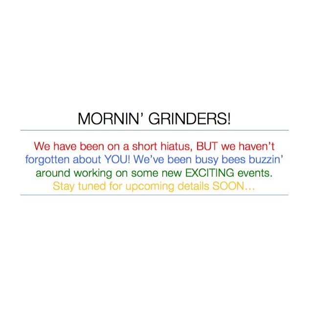 WE ARE BACK! Stay tuned....
🎉
.
.
.
.
.
#riseandgrind #getuptogetdown #jointhemovement #morningrind #fitness #health #coffee #goodvibesonly
