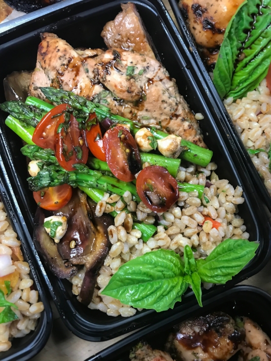 Find Italian Farro dishes on our winter meal prep menu