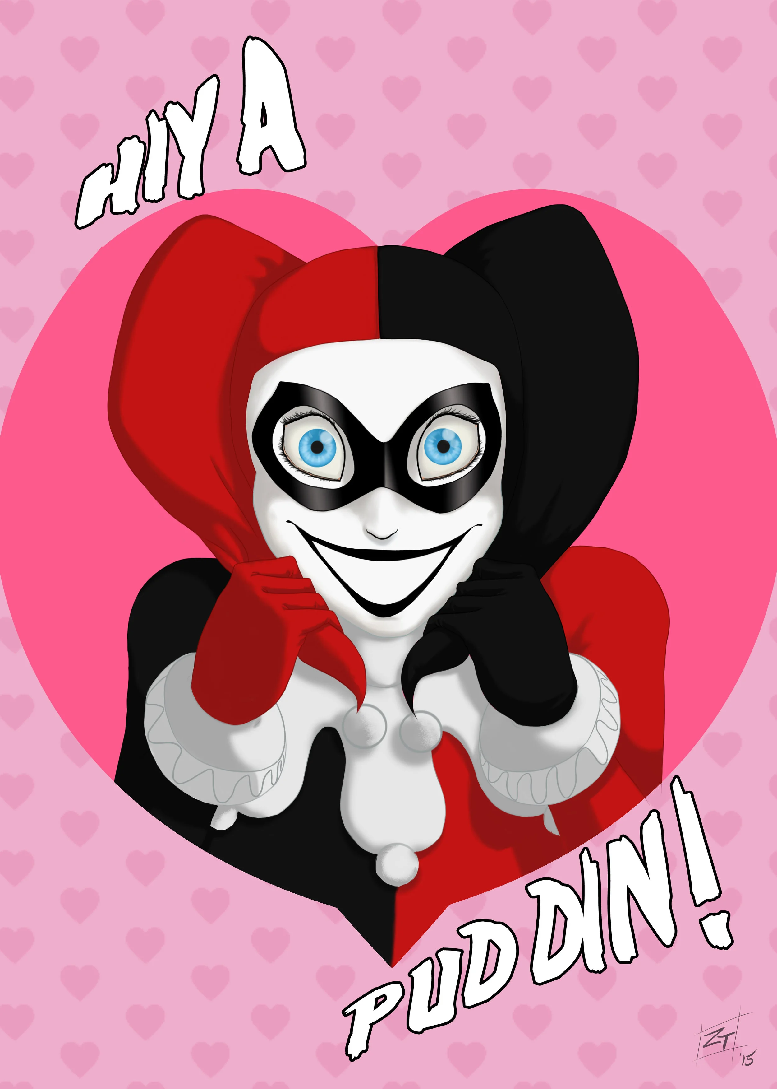" Mad Love " fanwork (Batman; TV series) Clip Paint Studio, 2014