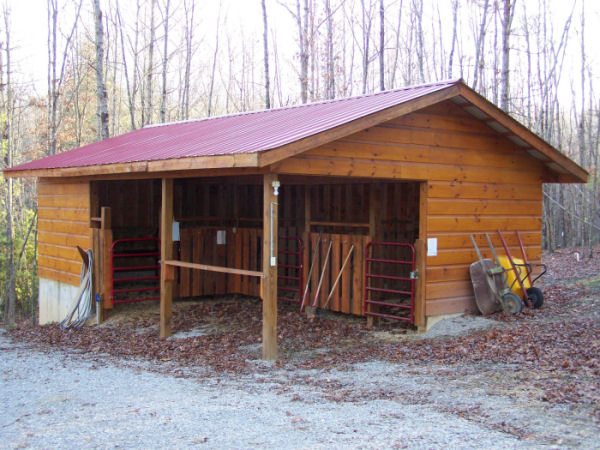 Horse Stall at Misty Morning Cabin