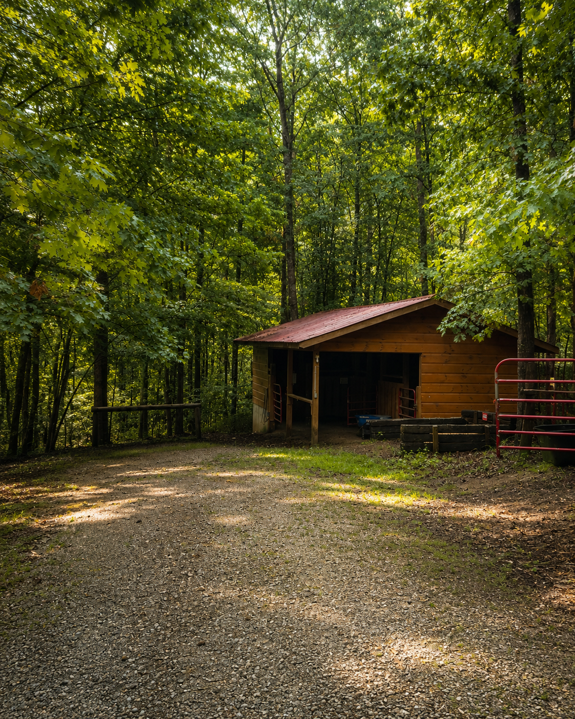  Horse stall at Misty Morning cabin 