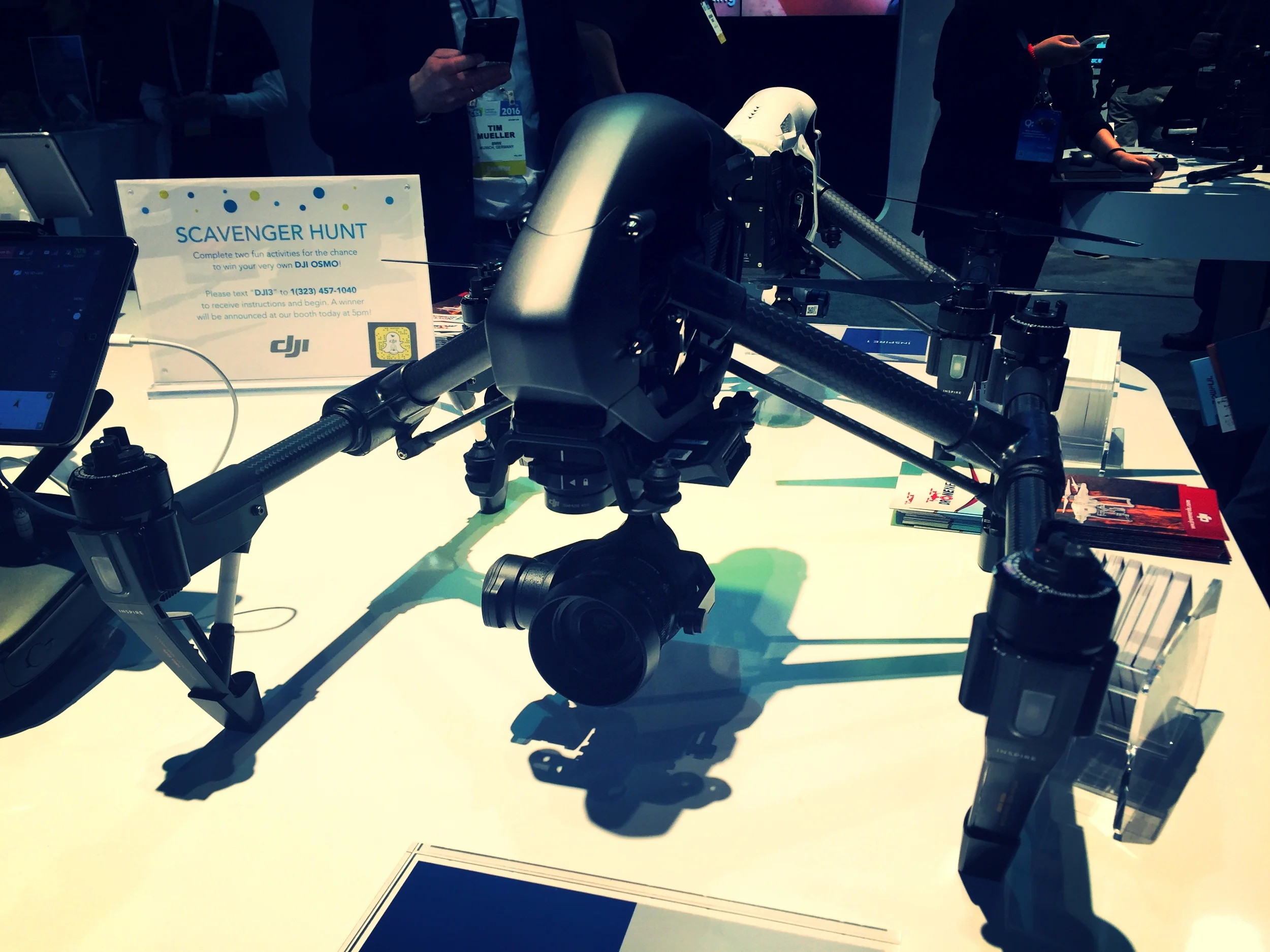 Inspire 1 Pro Raw with the Zenmuse X5 in black
