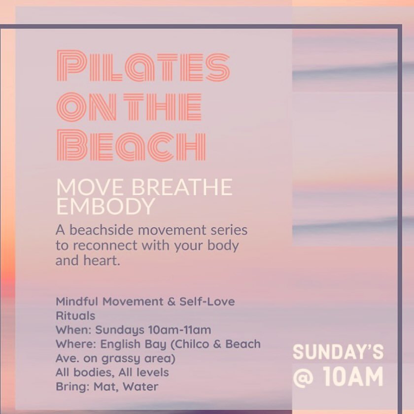 Movement for Your Mind ☀️
Join us for a free beachside class with our lovely Susana &mdash; details coming soon! 💖

At Align Pilates, we believe movement and community are powerful medicine &mdash; for your body, your mind, and your heart.

It&rsquo