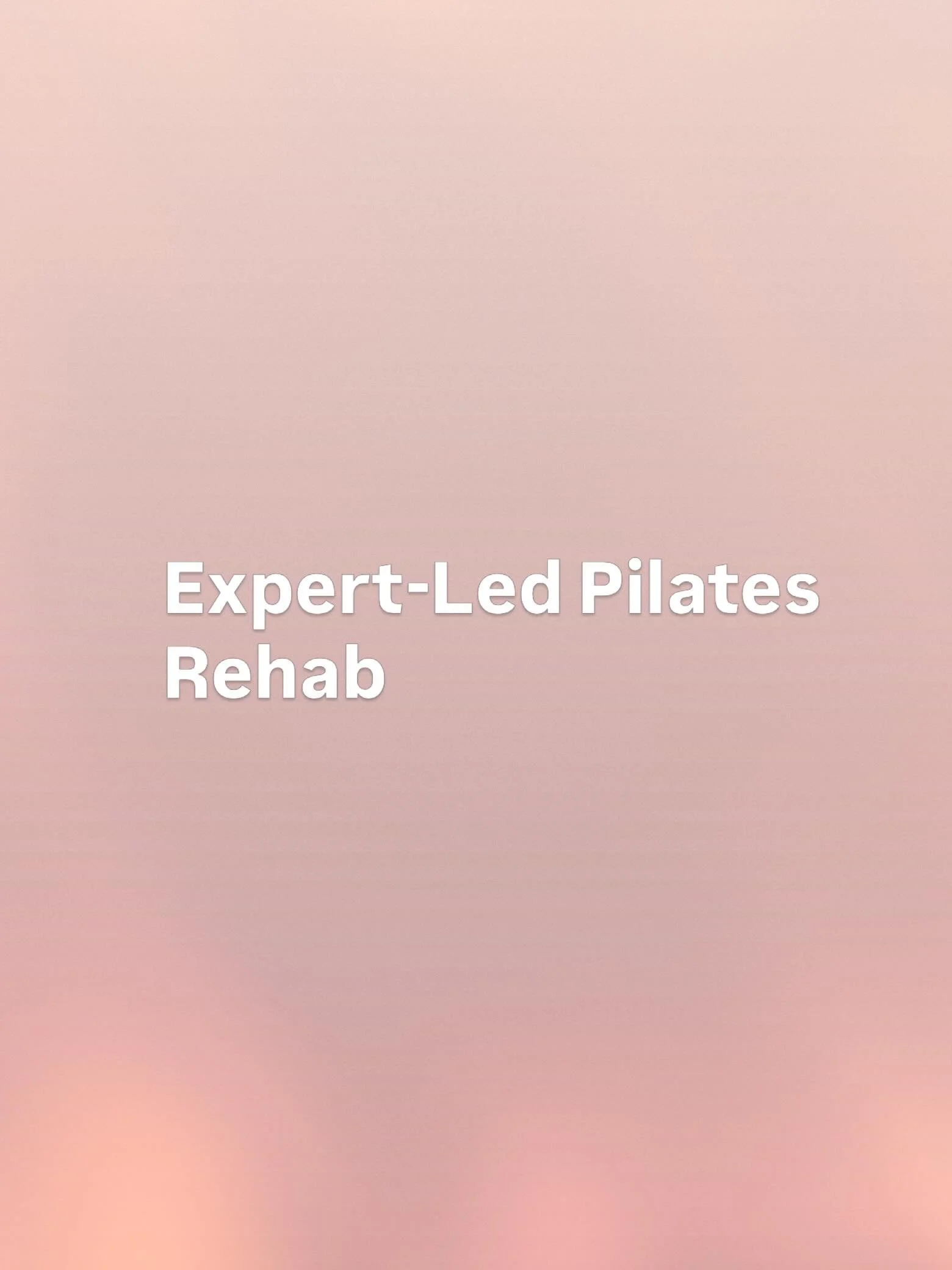 Don&rsquo;t waste your benefits on generic rehab. 👀

Our experienced team specializes in precision-based Pilates for:
&bull; Hip + knee rehab
&bull; Shoulder surgery recovery
&bull; Bunion pain + foot mechanics
&bull; Back pain
&bull; Sciatica

Very