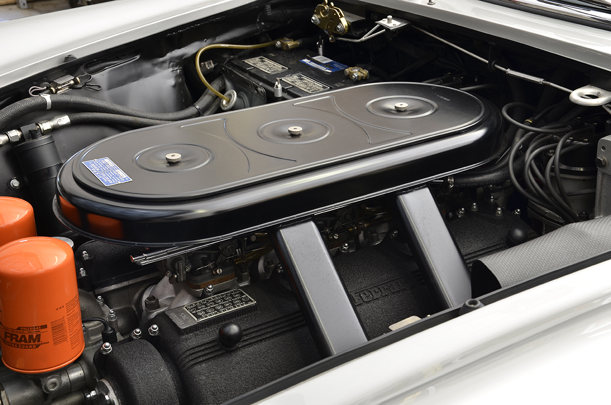 Ferrari 365 GTC with rebuilt, high performance V12 engine