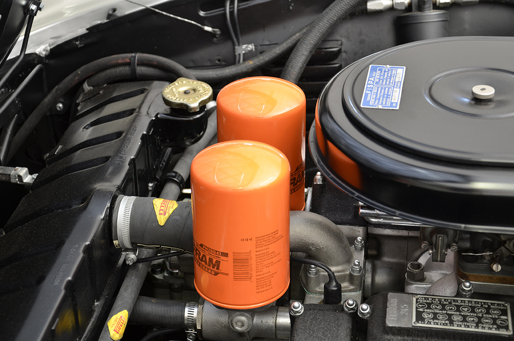 Ferrari 365 GTC with rebuilt, high performance V12 engine