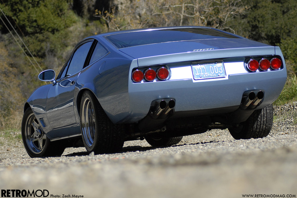 Ferrari 365 GTC/4 with rebuilt, high performance V12 engine